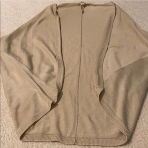 Peach sweater cardigan